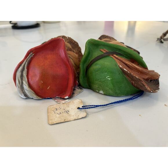 Little John‎ & Robinhood Heads Bosson Legend Models Chalkware England Wall Hang - Picture 5 of 13